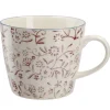 Becher China, Rosa, Wiese, 300 Ml Küche