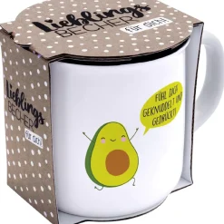Online Becher Emaille-Optik, Avocado, 350 Ml Küche