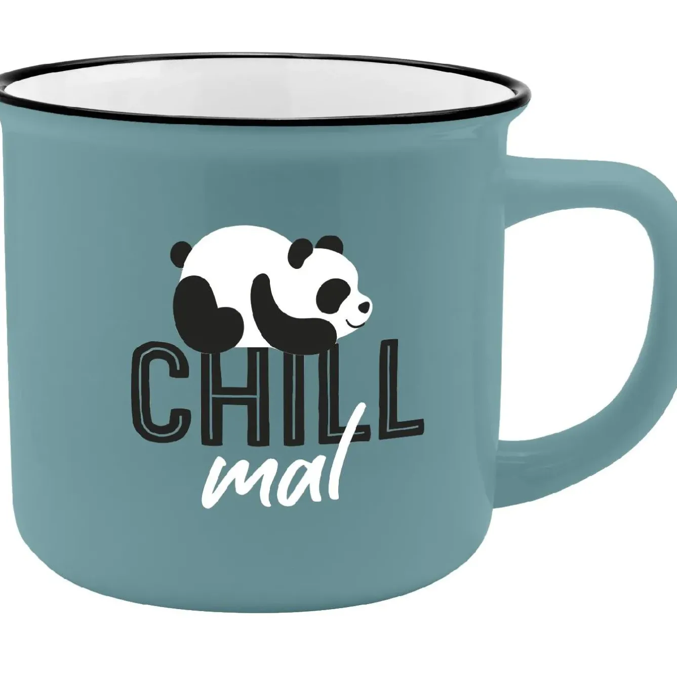 Clearance Becher Emaille-Optik, Chill Mal, 350 Ml Shop The Geschenk|Küche