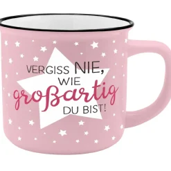 Sale Becher Emaille-Optik, Großartig, 350 Ml Küche
