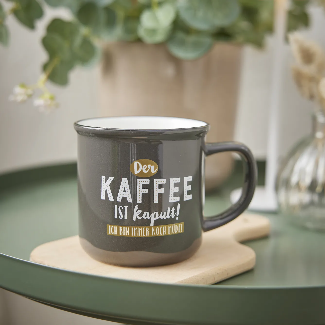 Outlet Becher Emaille-Optik, Kaffee, 350 Ml Shop The Geschenk|Küche