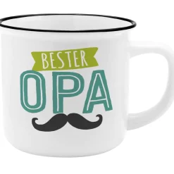 Hot Becher Emaille-Optik, Opa, 350 Ml Küche