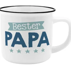 Hot Becher Emaille-Optik, Papa, 350 Ml Küche