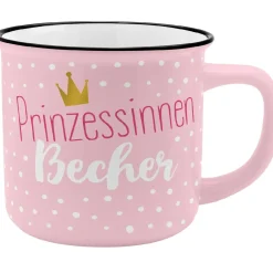 Clearance Becher Emaille-Optik, Prinzessin, 350 Ml Küche