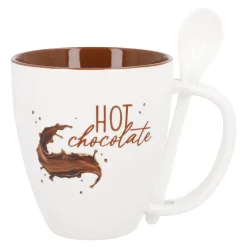 Discount Becher Hot Chocolate Mit Löffel, 550 Ml Küche