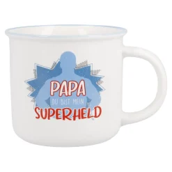 Becher Papa, Papa Superheld, 370 Ml Geschenkideen|Küche