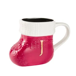 Clearance Becher Stiefel Mit Buchstabe, J/rot, 400 Ml Küche|Nikolaus