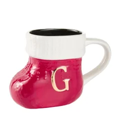 Outlet Becher Stiefel Mit Buchstabe, G/rot, 400 Ml Küche|Nikolaus