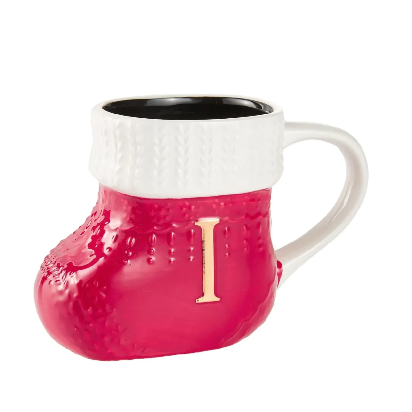 Hot Becher Stiefel Mit Buchstabe, I/rot, 400 Ml Küche|Nikolaus
