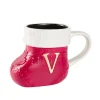 Discount Becher Stiefel Mit Buchstabe, V/rot, 400 Ml Küche|Nikolaus