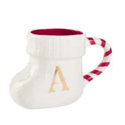 Sale Becher Stiefel Mit Buchstabe, A/weiß, 400 Ml Küche|Nikolaus