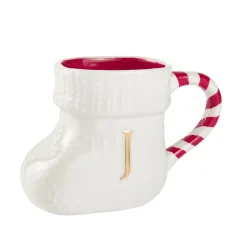 Best Becher Stiefel Mit Buchstabe, J/weiß, 400 Ml Küche|Nikolaus