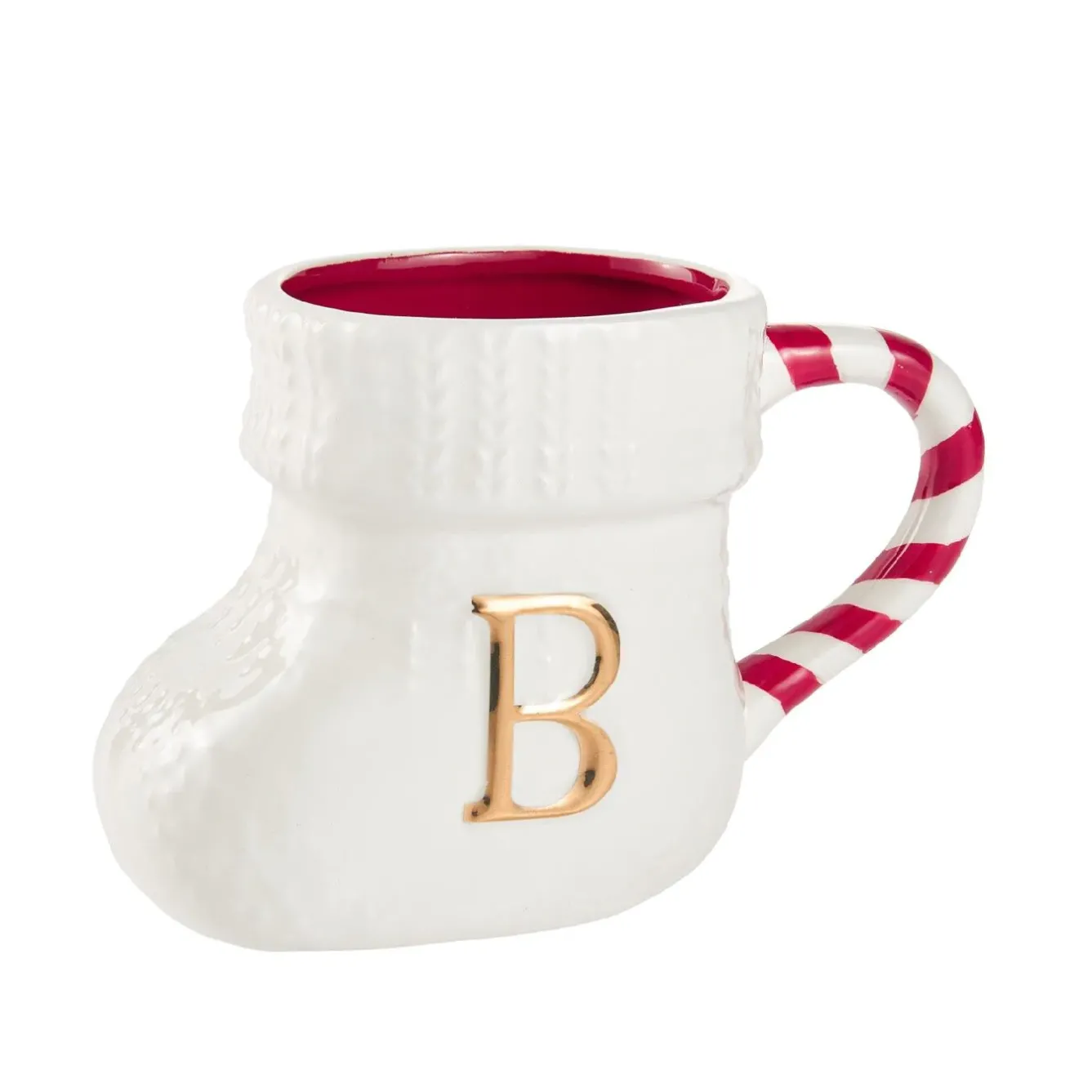 Best Becher Stiefel Mit Buchstabe, B/weiß, 400 Ml Küche|Nikolaus