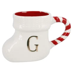 Sale Becher Stiefel Mit Buchstabe, G/weiß, 400 Ml Küche|Nikolaus