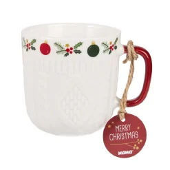 New Becher Strick, Kugeln, 350 Ml Küche|Weihnachtsbecher