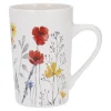 Outlet Becher Wildblumen, Rot, 360 Ml Küche