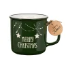 Clearance Becher Xmas/Klassik, Merry Christmas/grün, 400 Ml Küche|Nikolaus