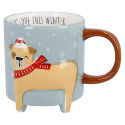 Hot Becher Xmas/Tierfuß, Hund, 480 Ml Küche|Weihnachtsbecher