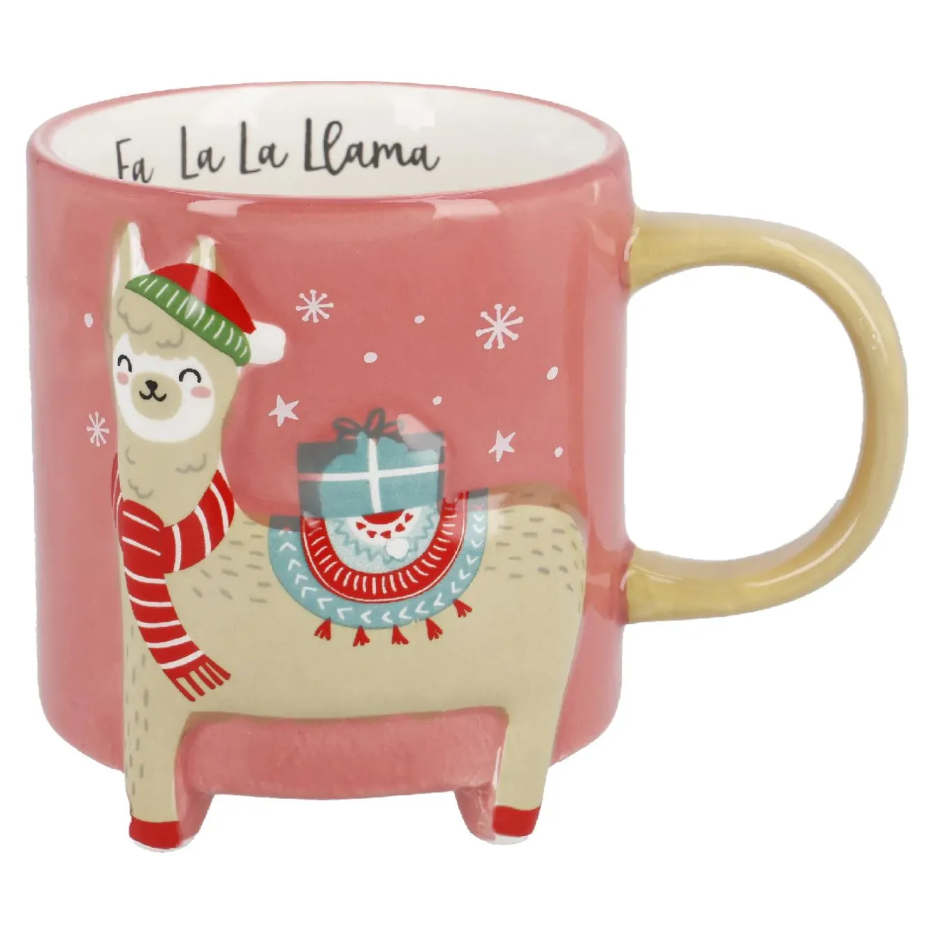 Outlet Becher Xmas/Tierfuß, Lama, 480 Ml Küche|Weihnachtsbecher