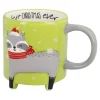 Sale Becher Xmas/Tierfuß, Waschbär, 480 Ml Küche|Weihnachtsbecher