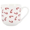 Online Becher Zuckerstangen, Weiß/rot, 450 Ml Shop The Geschenk|Küche