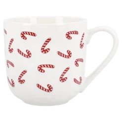 Online Becher Zuckerstangen, Weiß/rot, 450 Ml Shop The Geschenk|Küche