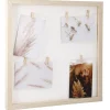 Best Bilderrahmen LED Mit Klammern, Natur, 40 X 40 Cm Lichterwelt|Bilderrahmen