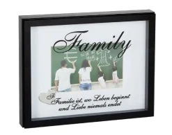 Hot Bilderrahmen Mit Spruch, Family, 10 X 15 Cm Bilderrahmen
