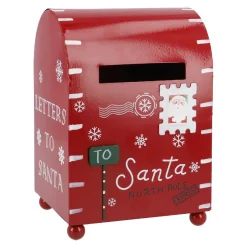 Hot Briefkasten Weihnachten, Rot, 13 X 19 Cm Deko-Objekte|Weihnachtstraditionen