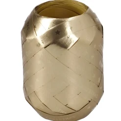 Hot Dekoband Eiknäuel, Schrift, Gold, 20 M Geschenkverpackung|Geschenkverpackungen
