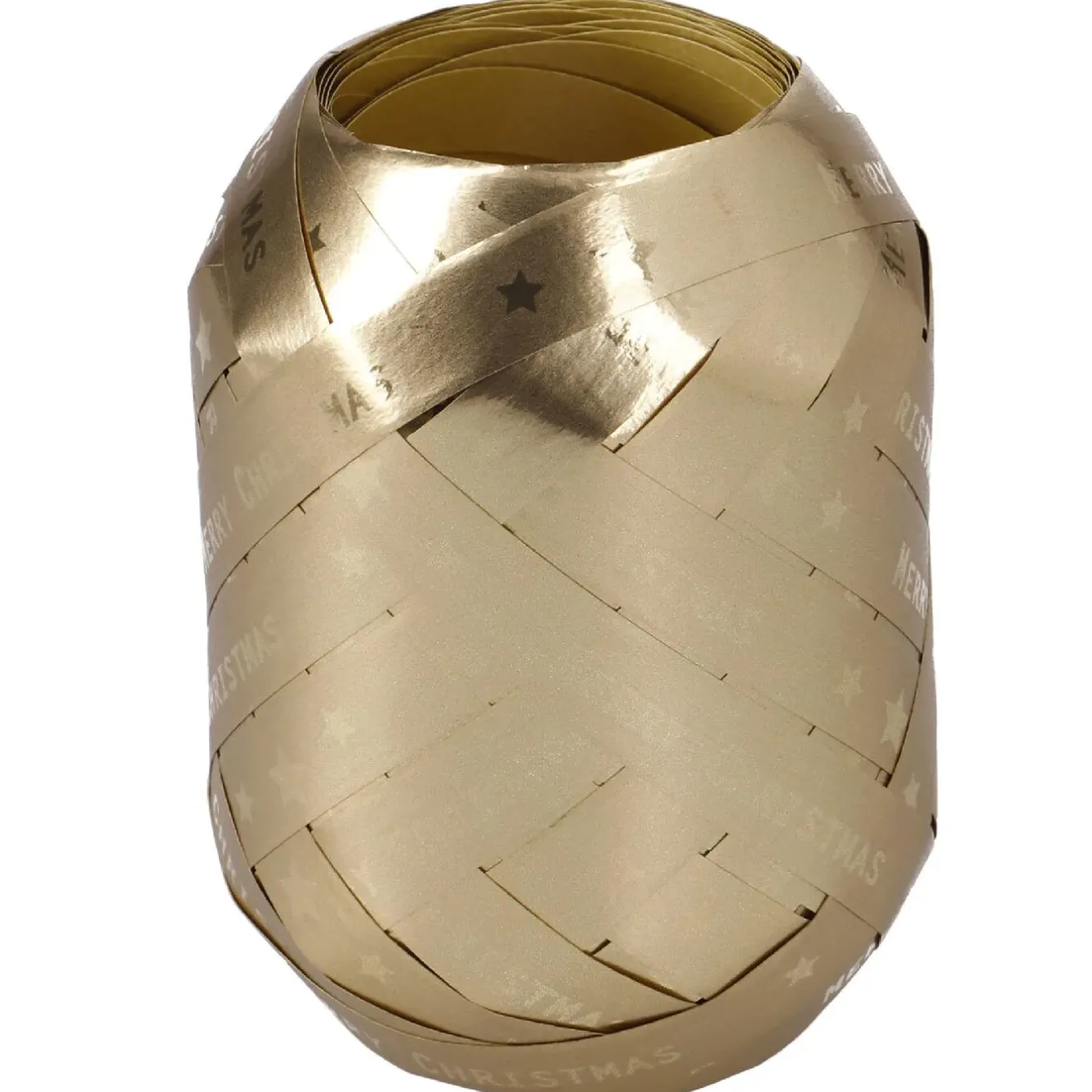 Hot Dekoband Eiknäuel, Schrift, Gold, 20 M Geschenkverpackung|Geschenkverpackungen