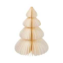 Sale Deko-Baum Wabe, Creme/4 Stufen, 20 Cm Weihnachtsdeko
