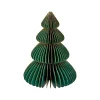 Hot Deko-Baum Wabe, Dunkelgrün/4 Stufen, 15 Cm Weihnachtsdeko|Weihnachten