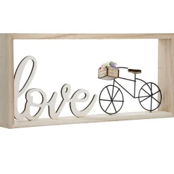 Outlet Deko-Objekt Fahrrad, Love, 32.5 Cm Deko-Objekte