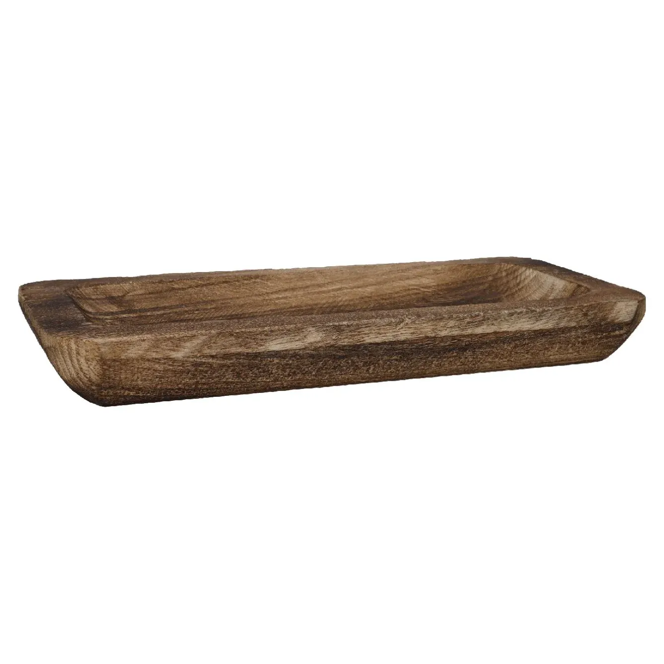 Hot Dekoschale Eck, Braun, 35 X 16 Cm Schalen & Tabletts|Weihnachtsdeko