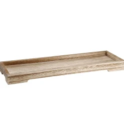 Hot Dekoschale Holz, Natur, 38 X 13 X 3 Cm Schalen & Tabletts|Weihnachtsdeko