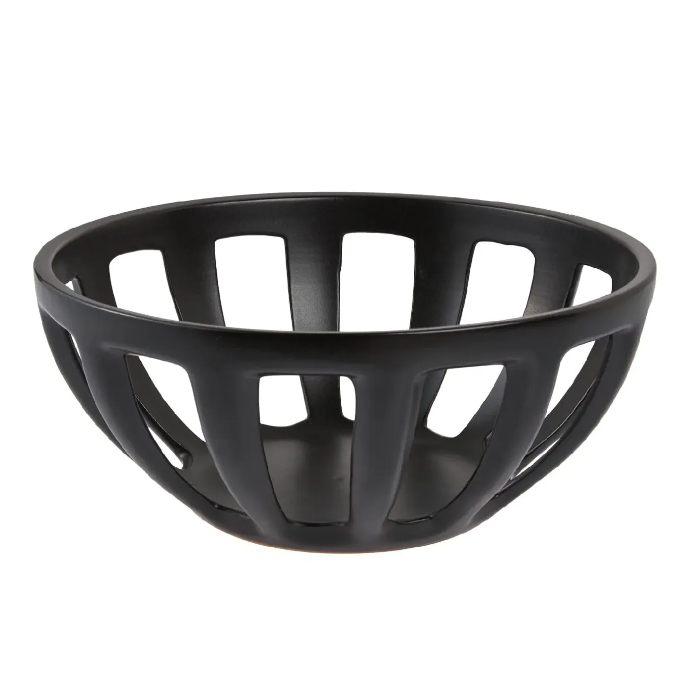 Clearance Deko-Schale Streben, Schwarz-matt, 27 Cm Schalen & Tabletts