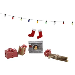 Outlet Deko-Set Für Wichteltür, Kamin Deko-Objekte|Weihnachtstraditionen