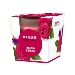 Duftkerze Im Glas, Rose & Berries Jga|Geschenkideen