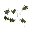 Outlet 6er Set Anhänger Holz, Tanne, Grün Weihnachtsbaumschmuck|Adventskränze & Zubehör