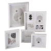 5er Set Bilderrahmen, Weiß Bilderrahmen