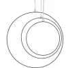 Clearance 3er Set Deko-Ringe, Schwarz/matt Frühlingsdeko