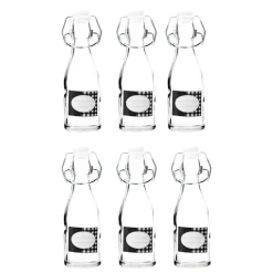 Clearance 6er Set Flasche Mit Bügelverschluss, 150 Ml Jga|Salty- Und Candybar