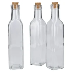 Discount 3er Set Flasche Mit Korken, 250 Ml Gastgeschenke|Tischdeko Hochzeit