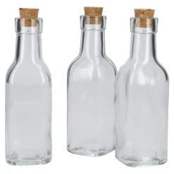 New 3er Set Flasche Mit Korken, 200 Ml Gastgeschenke|Tischdeko Hochzeit