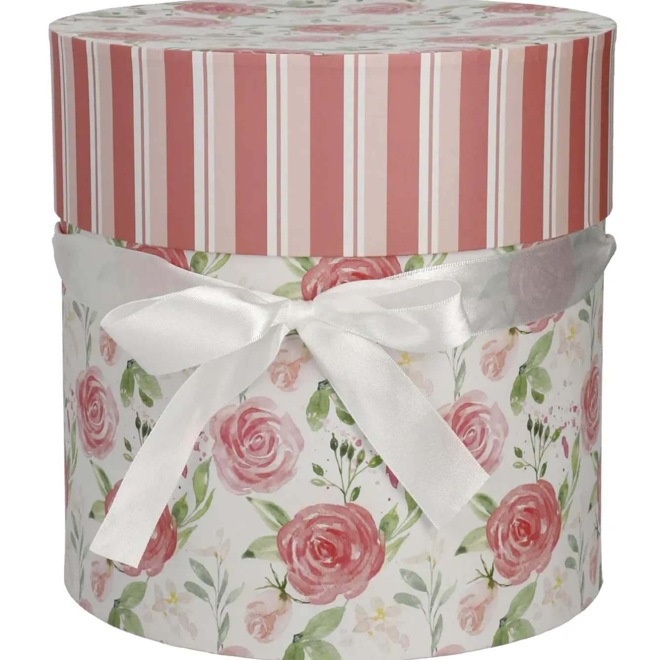 Clearance 5er Set Geschenkkarton Floral/rund, Rosa Hochzeitsgeschenke|Geschenkverpackung