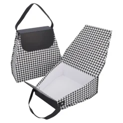 Hot 2er Set Geschenkkarton Handtasche, Schwarz/weiß Organisation