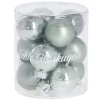 Discount 12er Set Glaskugeln 2,5 Cm, Mint Weihnachtsbaumschmuck|Adventskränze & Zubehör