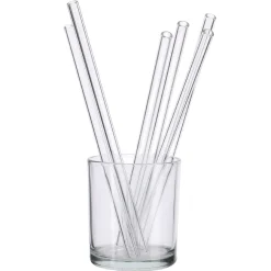 Clearance 6er Set Glas-Strohhalme, 21 Cm Jga|Salty- Und Candybar