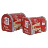Sale 2er Set Keksdose Briefkasten, Rot Weihnachtsbäckerei|Weihnachten